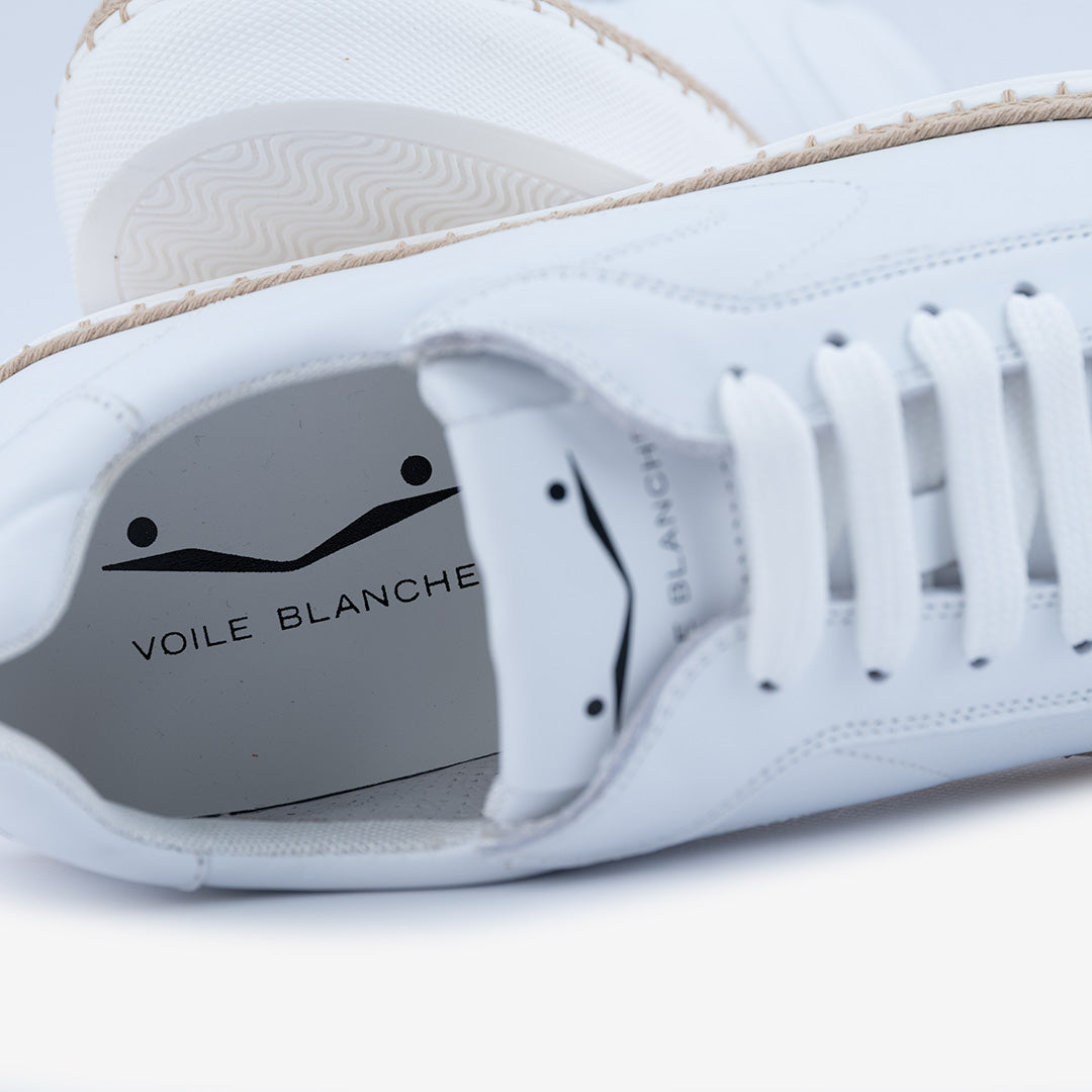 SNEAKERS VOILE BLANCHE
