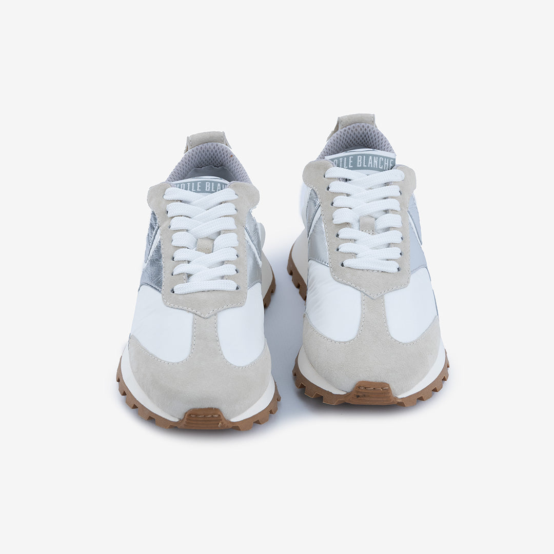 SNEAKERS VOILE BLANCHE